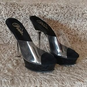 Pleaser Allure Platform Slide Sandal